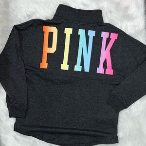 🆕 PINK Victoria’s Secret VS fleece Sweatshirt Small